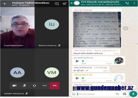Sumqayıt Dövlət Universitetinin bütün fakültələrində olduğu kimi Fizika və elektroenergetika fakültəsində tədris prosesi onlayn davam edir