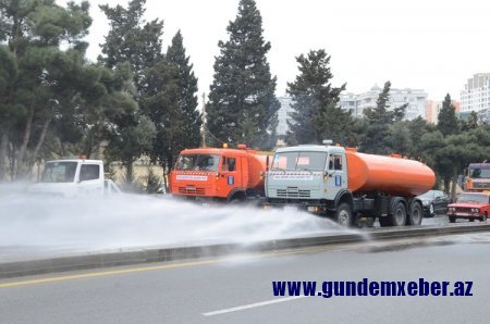  Sabah Bakıda gücləndirilmiş dezinfeksiya işləri aparılacaq - Diqqət!