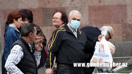 Ermənistanda daha 146 nəfər koronavirusa yoluxub