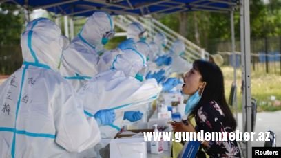 Çin rəsmisi: Pekində gündə təxminən 1 milyon insan test edilir