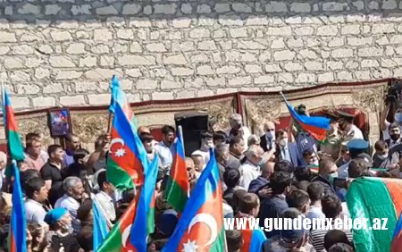 Mayor Namiq Əhmədov dəfn olundu - Fotolar
