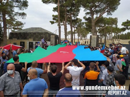 Şəhid general və polkovnik dəfn olundu - FOTOLAR