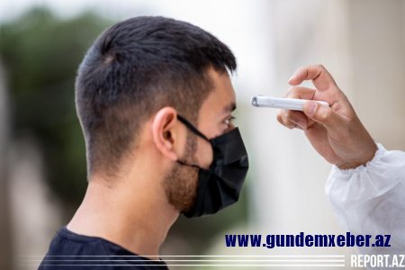 Qızdırması olan 1 nəfər imtahana buraxılmadı