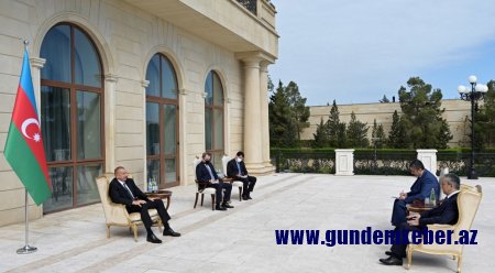 Prezident Özbəkistanın yeni səfirinin etimadnaməsini qəbul edib