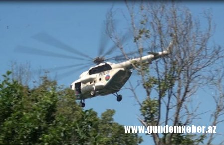 Azərbaycanda xüsusi əməliyyat: Narkobaron helikopterin müşayiəti ilə tutuldu - FOTO/VİDEO