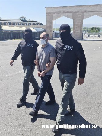DTX terror-təxribat təlimləri alan şəxsi tutaraq Azərbaycana gətirib FOTO