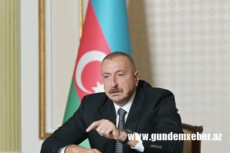 Prezident: "Əgər beynəlxalq ictimaiyyət ağılsız diktatoru dayandıra bilmirsə, Azərbaycan onları dayandıracaq"