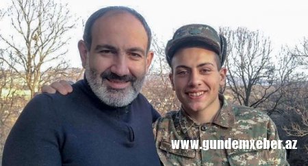 Paşinyanın oğlu Qarabağda döyüşməkdən imtina etdi