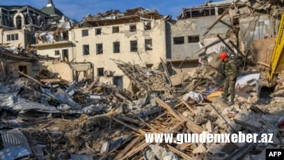 Gəncə şəhərinin raket atəşinə tutulması nəticəsində 9 mülki şəxs həlak olub