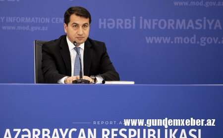 Prezidentin köməkçisindən Gəncənin raketlə vurulması ilə bağlı növbəti açıqlama