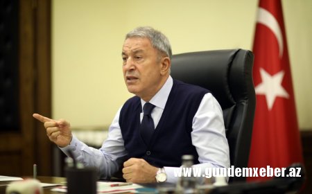 Hulusi Akar: “Ermənistanın qətliamları qarşısında susanlar ikiüzlüdürlər”