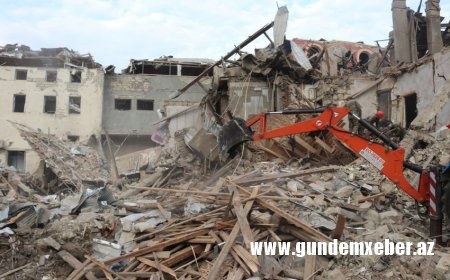 Gəncədə həlak olanların adları məlum olub