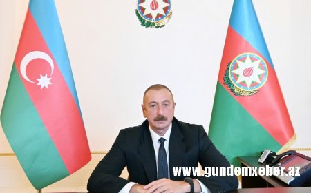 Prezident DSX rəisini Xudafərin körpüsündə bayrağımızın qaldırılması münasibətilə təbrik etdi