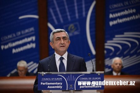 Sərkisyan: Güllə danışdıq, protokol imzaladıq, Ərdoğan isə...