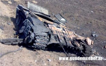Düşmənin bu gecə məhv edilən döyüş texnikalarının siyahısı