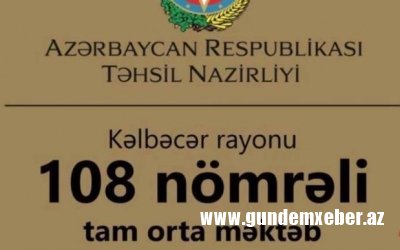 Kəlbəcər məktəbində biabırçılıq: Prezidentin şəklinə görə pul yığırlar - Video