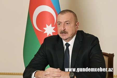 Prezident atəşkəsin pozulmasından bəhs edib