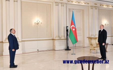 Azərbaycan Prezidenti Əfqanıstanın yeni səfirinin etimadnaməsini qəbul edib