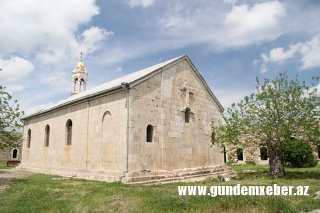 Ermənilər Amaras monastrını ziyarət ediblər