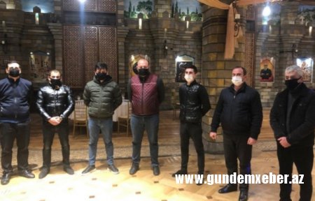 Karantin rejiminin bitməsini restoranda bayram edən şəxslər cərimələnib