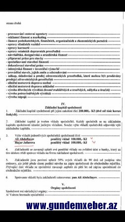 Əli Abdullayevin Çexiya paytaxtında şirkəti aşkarlandı - "MEDEKSPRESS"