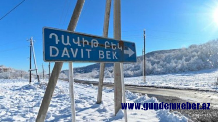 21 kilometrlik Gorus-David Bek yolu Azərbaycanın nəzarətinə verilir