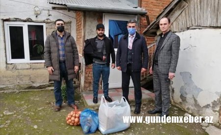 Masallıda Novruz bayramı münasibətilə şəhid və qazi ailələri ziyarət edildi - FOTOLAR