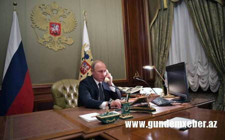 Putin Paşinyanla Qarabağla bağlı vəziyyəti müzakirə edib