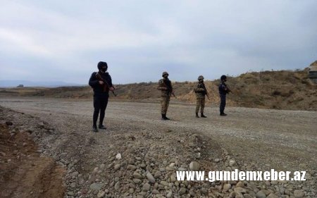 Azad olunmuş əraziyə keçmək istəyən şəxslər saxlanıldı