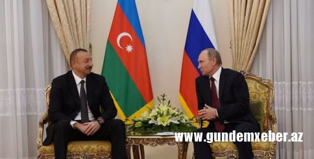 Putin Prezident İlham Əliyevi təbrik edib