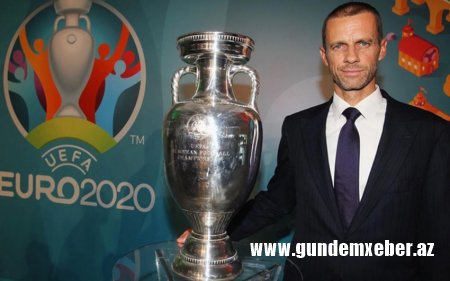 UEFA prezidenti Bakıda