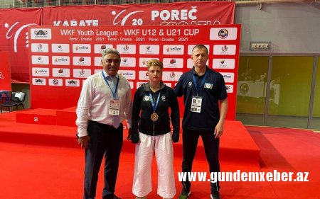 Karateçilərimiz Xorvatiyada 8 medal qazandı