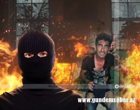 Ağsuda maskalı şəxslər yanğınlar törədir: Polis hərəkətə keçdi - FOTO