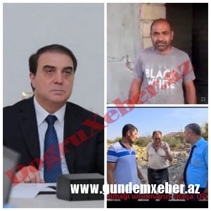 Yerli məmurlardan əli üzülən Gəncə sakini Ukrayna prezidentindən imdad diləyir - VİDEO