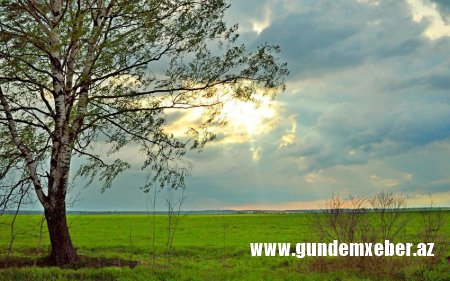 Bazar gününə olan hava proqnozu açıqlanıb