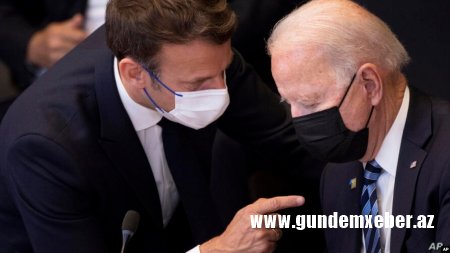 Fransa: Bayden və Makron Avstraliya Sualtı Gəmi Paktının ləğvini müzakirə edəcək