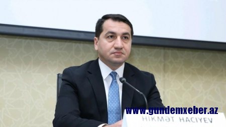 Hikmət Hacıyev: "Erməni faşizminin məhv edilməsi..."