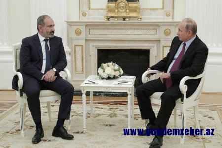 Putin Paşinyanla Azərbaycan - Ermənistan sərhədindəki vəziyyəti müzakirə etdi