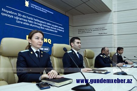 DSX helikopterinin qəzası zamanı şəhid olanların ölüm səbəbi AÇIQLANDI