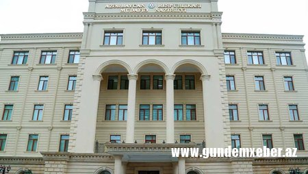Müdafiə Nazirliyi açıqlama yaydı