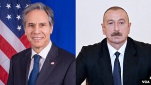 ABŞ Dövlət Katibi Azərbaycan Prezidenti ilə danışdı