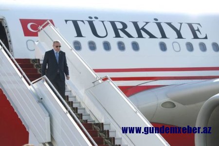 Ərdoğan bu gün Azərbaycana səfər edəcək