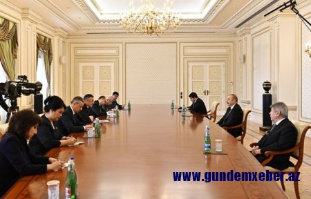 Prezident Özbəkistan Ali Məclisinin Qanunvericilik Palatasının sədrini qəbul etdi