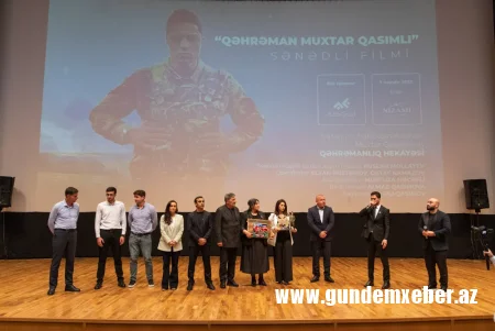 “Qəhrəman Muxtar Qasımlı” sənədli filminin təqdimatı olub