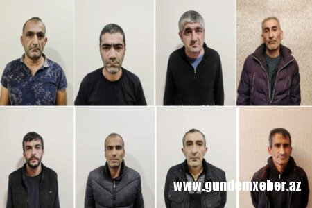 Bərdə və Salyanda narkotik əməliyyatı: Səkkiz nəfər saxlanıldı - FOTO