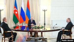Azərbaycan, Rusiya və Ermənistan liderləri görüşlərinin yekunları ilə bağlı birgə bəyanat imzalayıb