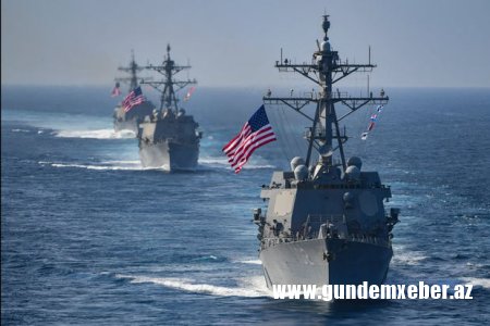 ABŞ Hərbi Dəniz Qüvvələri İranın silah daşıyan gəmisini saxlayıb
