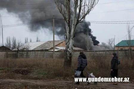 Ukraynaya məxsus pilotsuz uçan aparat Rusiya daxilindəki bombardmançı bazasına zərbə endirib