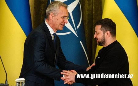 Zelenski NATO Baş katibi ilə hansı məsələləri müzakirə etdiyini açıqlayıb