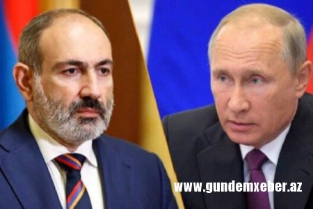 Paşinyan Putinə zəng edib